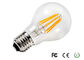 A60 6W E27 Dimmable LED のフィラメントの球根の高い明るさのセリウム/RoHS AC100V - 240V