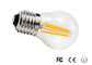 白い 3000K E26 4W C45 Dimmable LED のフィラメント Bulb45*75mm を暖めて下さい