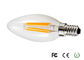 証明されるセリウム/Rohs/UL の商業 E12S 4 W LED のフィラメントの蝋燭の球根