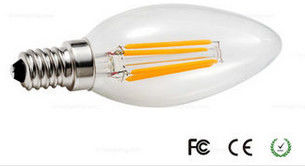 居間のための省エネ PFC 0.85 E14 4W LED のフィラメントの蝋燭の球根