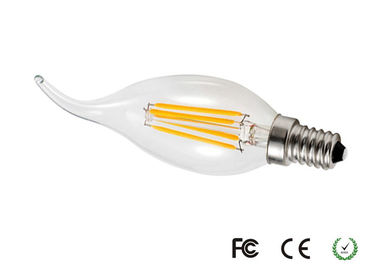 調光対応 PFC 0.85 E14 LED のフィラメントの蝋燭の球根 AC220V - 240V