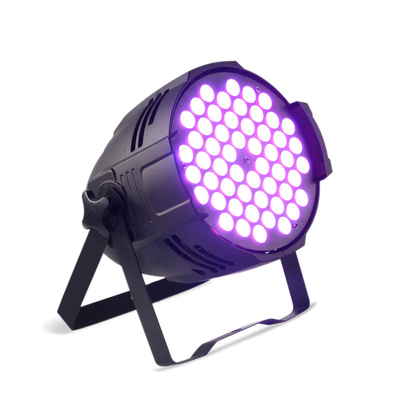 多明るさLEDの標準はDJ党結婚式のための180W RGB 54 LED 3Wをつける