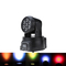 100W評価される力は移動ヘッド ライト7x8w RGBW 4in1 LED表示を導いた