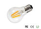 高い発電 220 ボルトの自然で白い 調光対応 LED のフィラメントの球根 E27 60*108mm